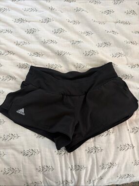 adidas Black Women's Athletic Running Shorts